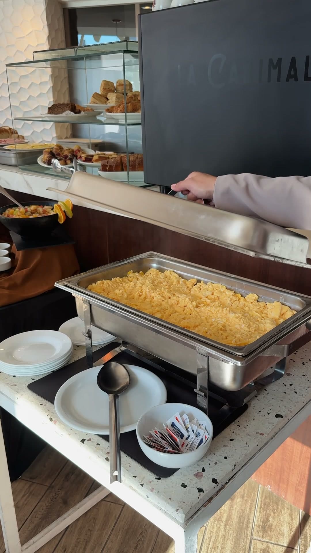 Servicio de buffet caliente